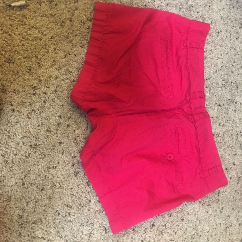 Pink J Crew chinos