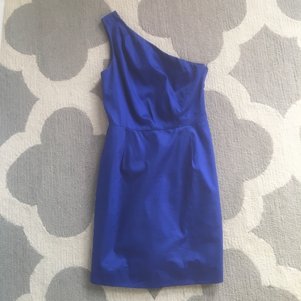 Jcrew One Shoulder Dress