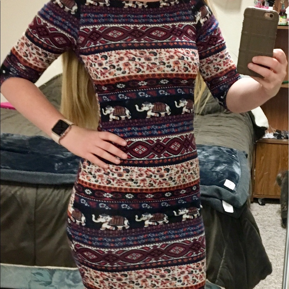 Cute patterned dress