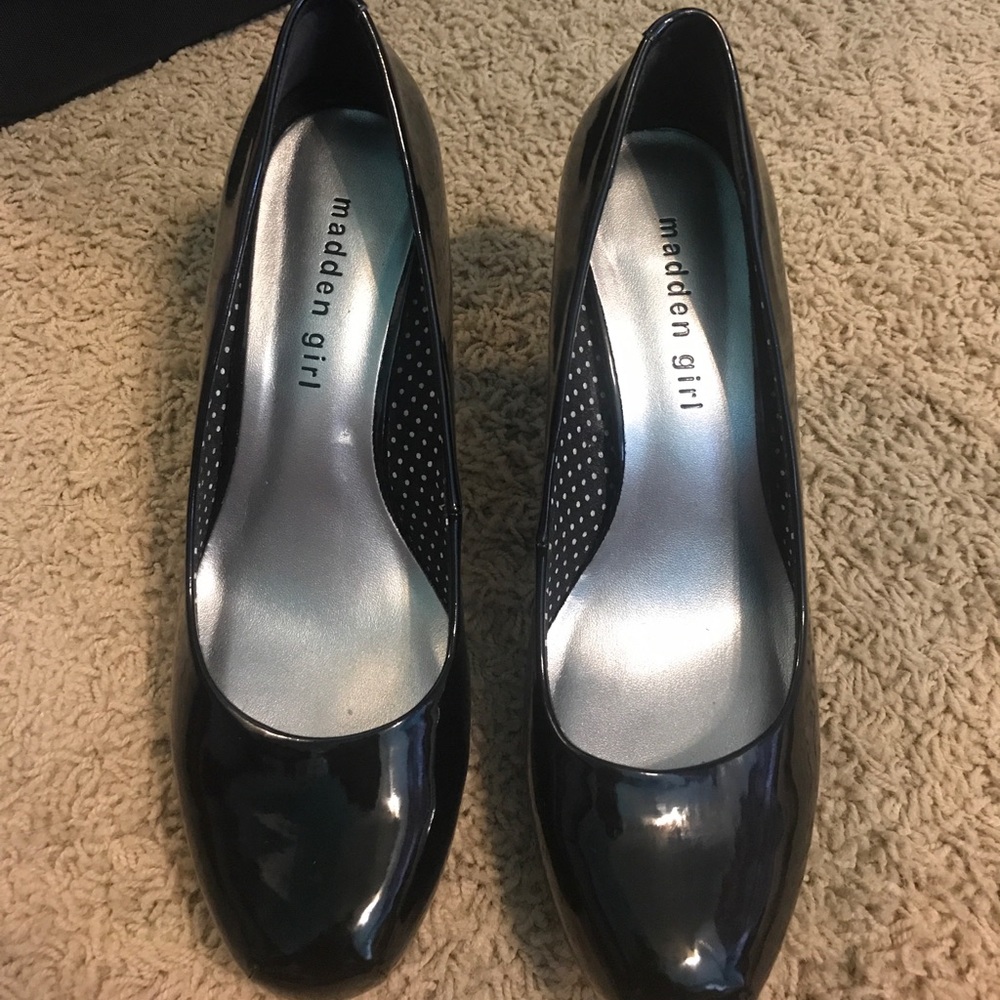 Black high heels