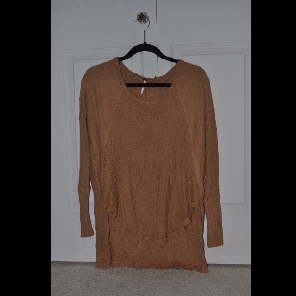 Free People thermal Henley top