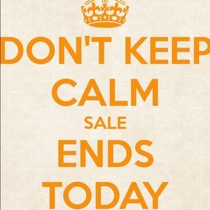 SALE ENDS TONIGHT @ 11:59PM !!!