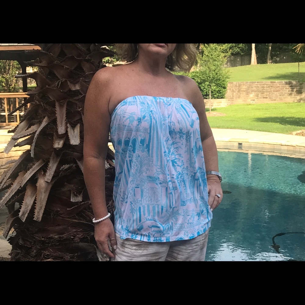 Lily Pulitzer Tyra tube top