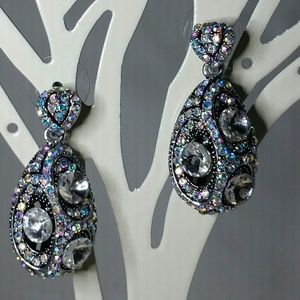 Glamorous Silver Earrings