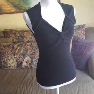 Vintags Bow Sweater Top