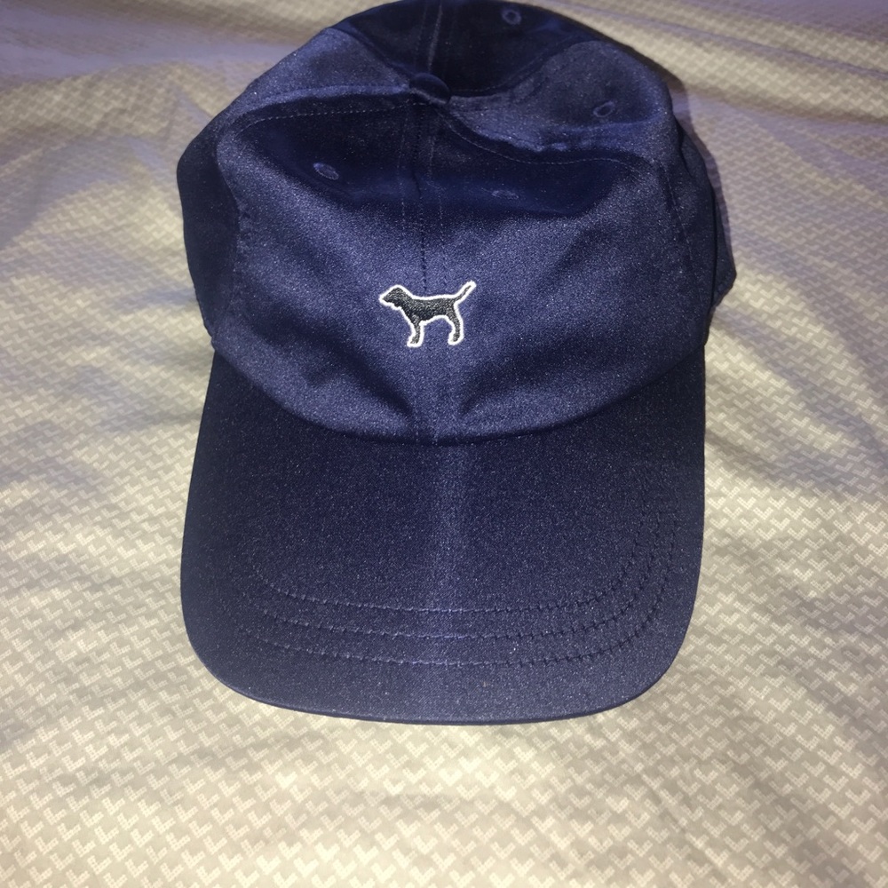 Dark blue satin hat from VS 💙