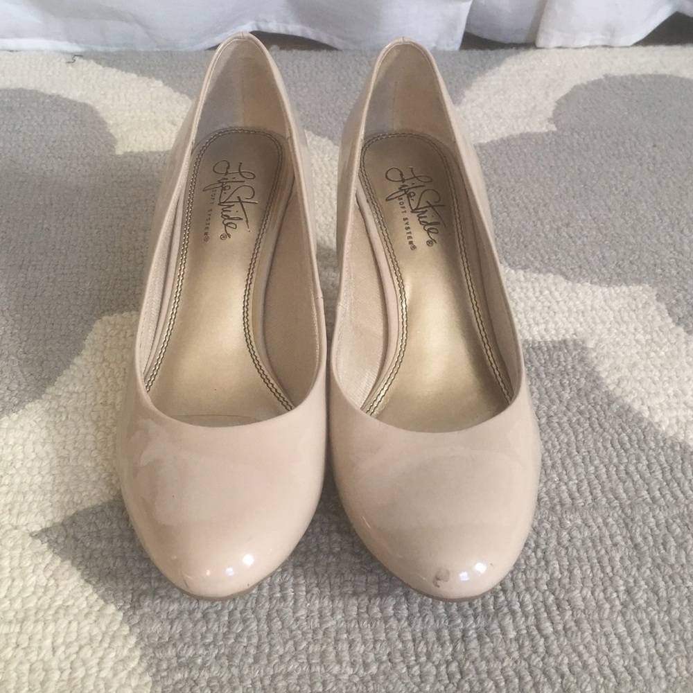 Nude Low Heels