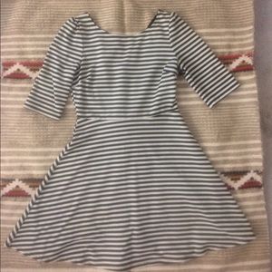 Pixley Stripped Fit N Flare Dress