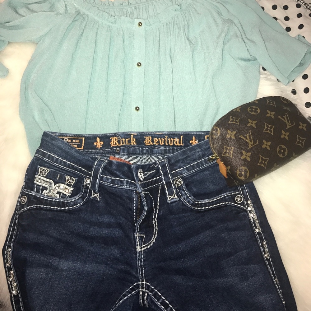 Rock revival jeans size 25