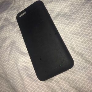 Black charging case for iPhone 6 Plus & 6s Plus