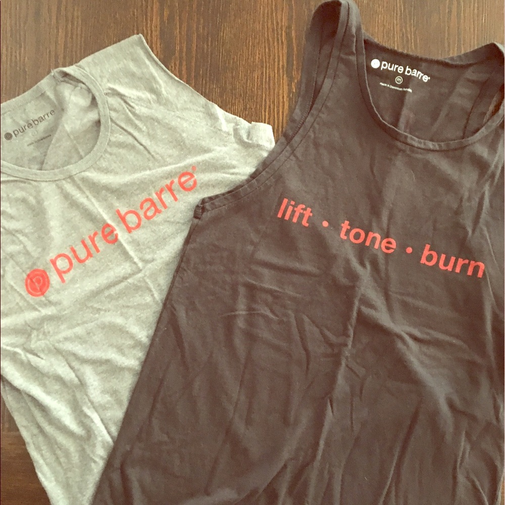 Pure Barre workout tanks
