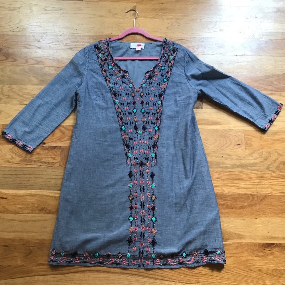 Anthropologie shift dress