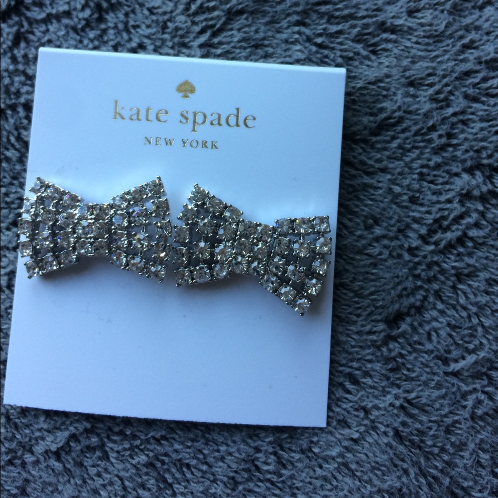 NWT Kate Spade Sparking Bow Studs