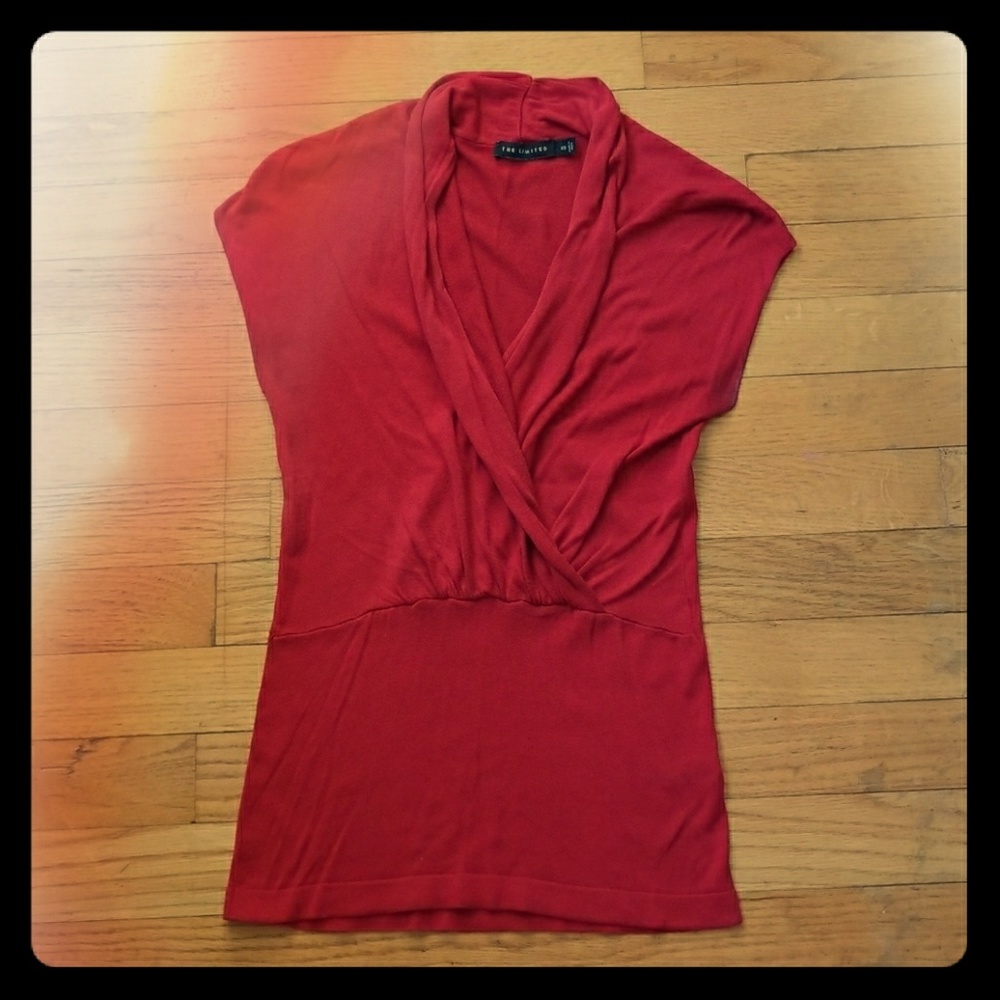 Red blouse