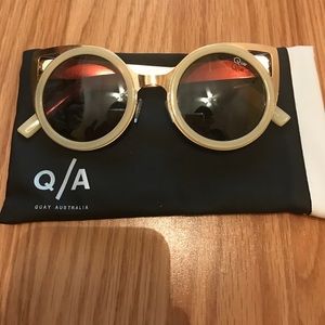quay cat eye sunglasses