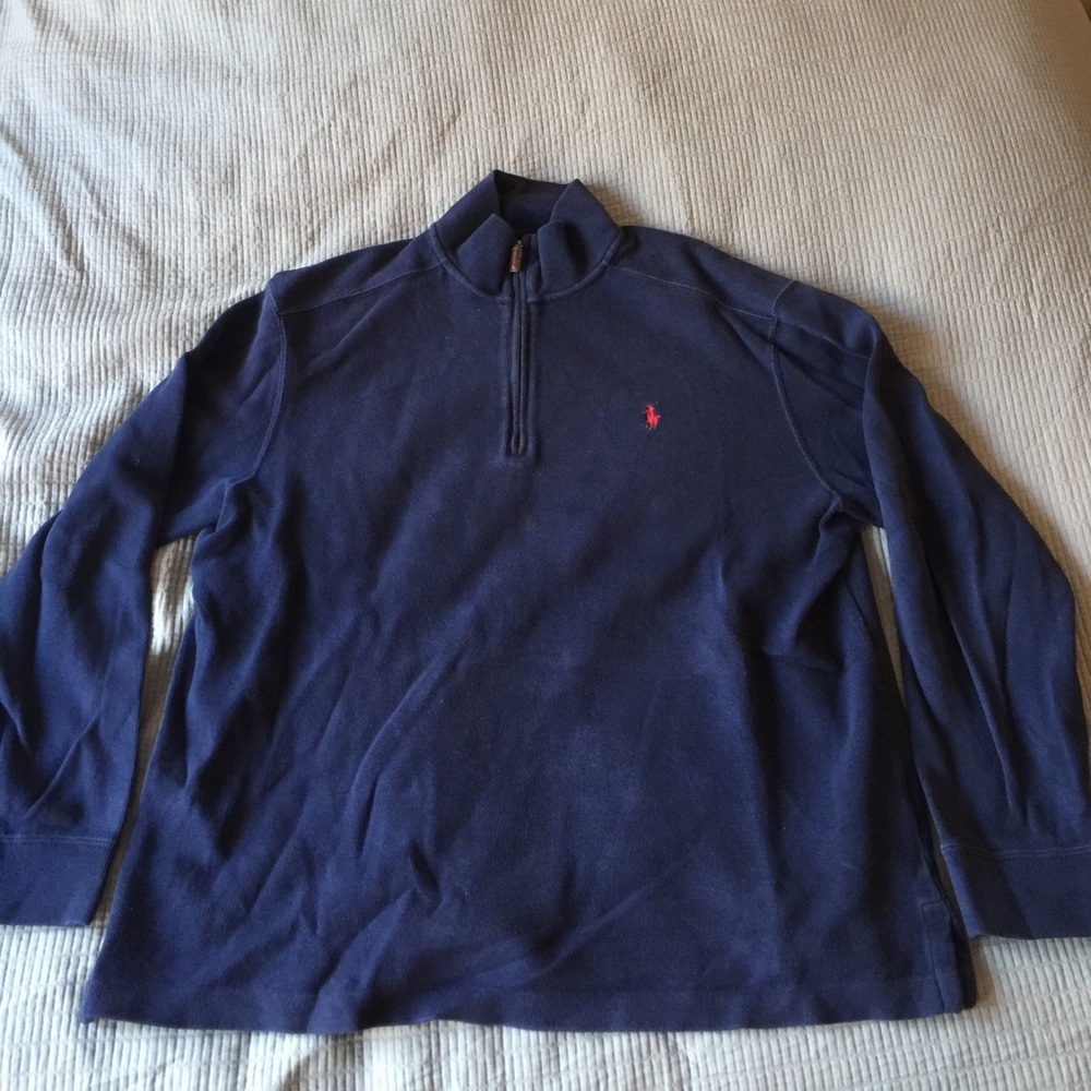 Navy blue Polo Ralph Lauren half-zip