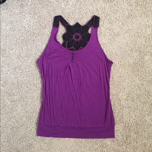 Purple tank
