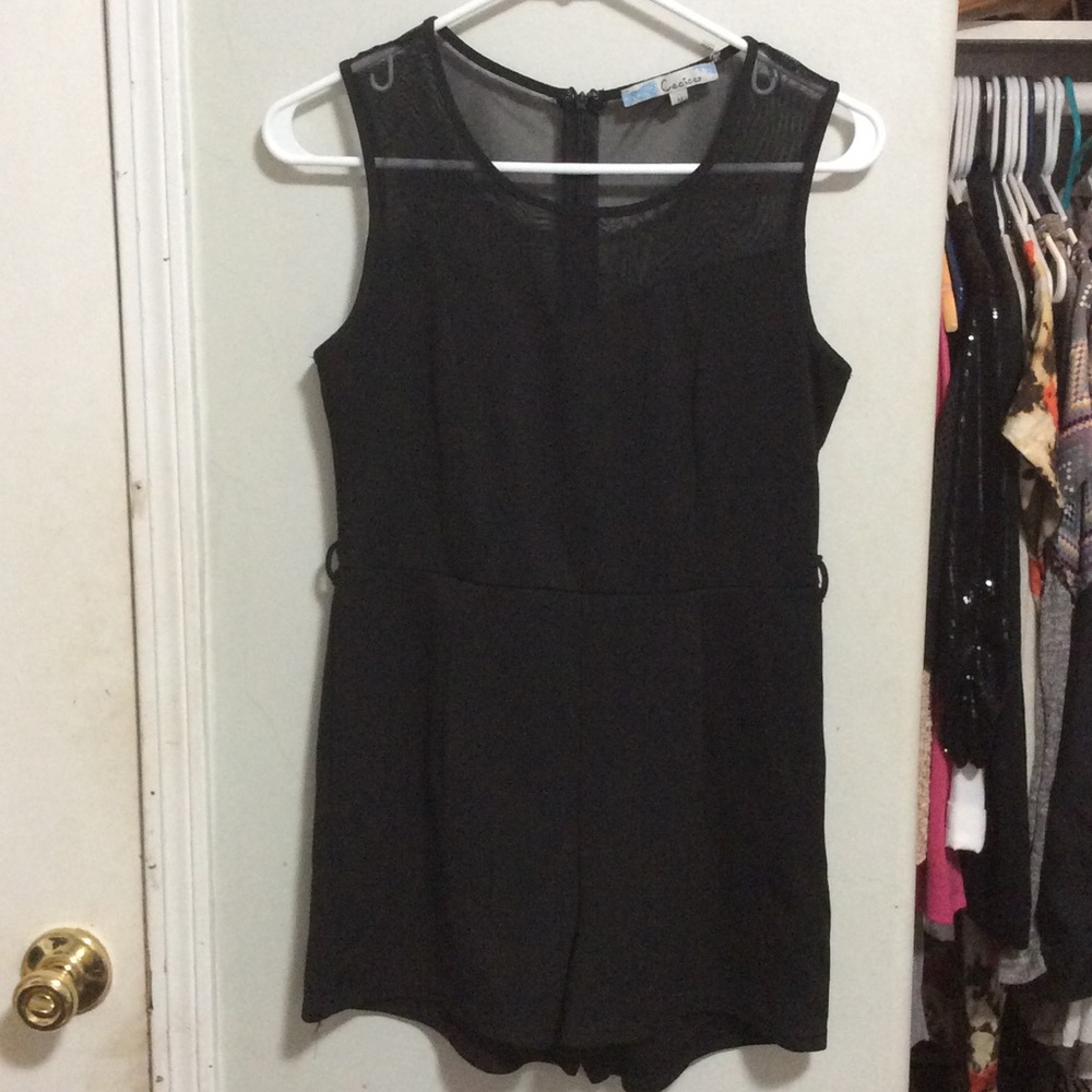 Black romper