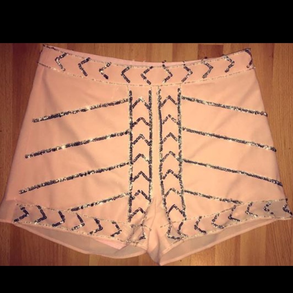 Boutique high waste shorts