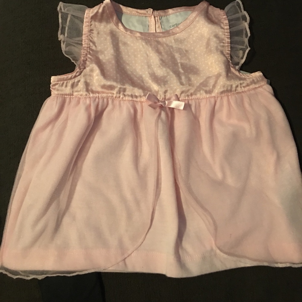 Carter's pink shirt