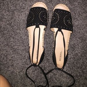 Merona black sandals