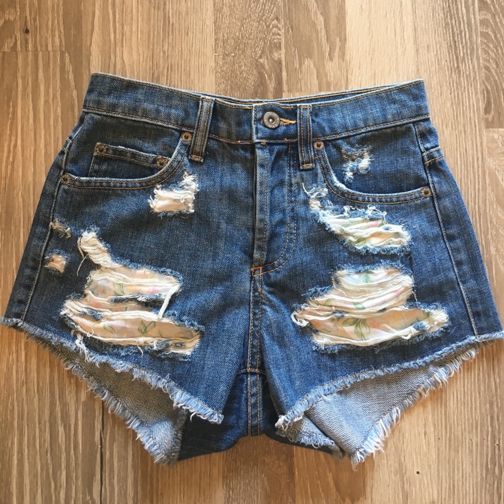 Carmar High Waisted Jean Shorts