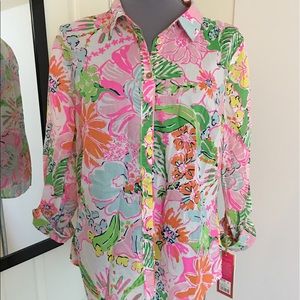 Lilly Pulitzer for Target Button Down Top