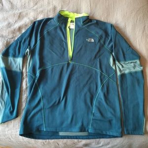 North Face running half-zip