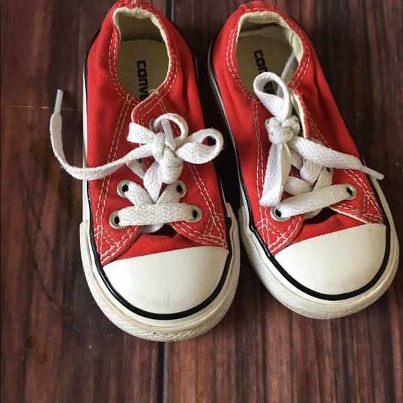red converse toddler size 5