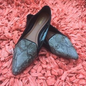 Snake Skin Flats