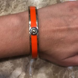 Henri Bendel orange bangle