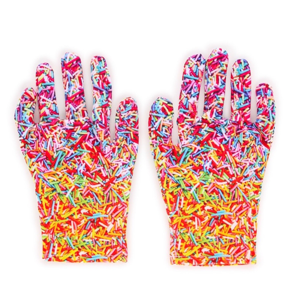 Sprinkle Printed Gloves