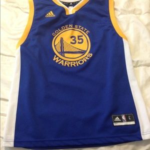 Adidas Golden State Warriors Kevin Durant Jersey