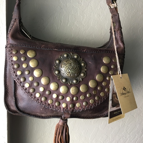 Patricia Nash Handbags - 🌼FINAL SALE Patricia Nash Choc Distress Crossbody