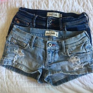 Abercrombie shorts!☀️☀️