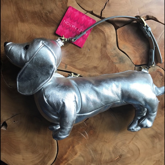 fuzzy nation dachshund purse