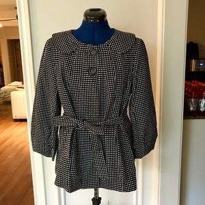 ❌DONATED❌ Willi Smith Black Polka Dot Jacket