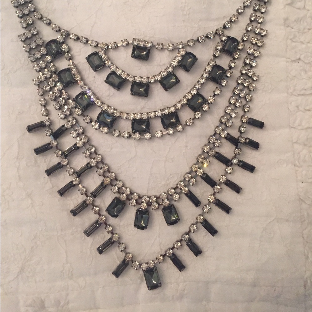 Nordstrom faux gem statement necklace! Never worn!