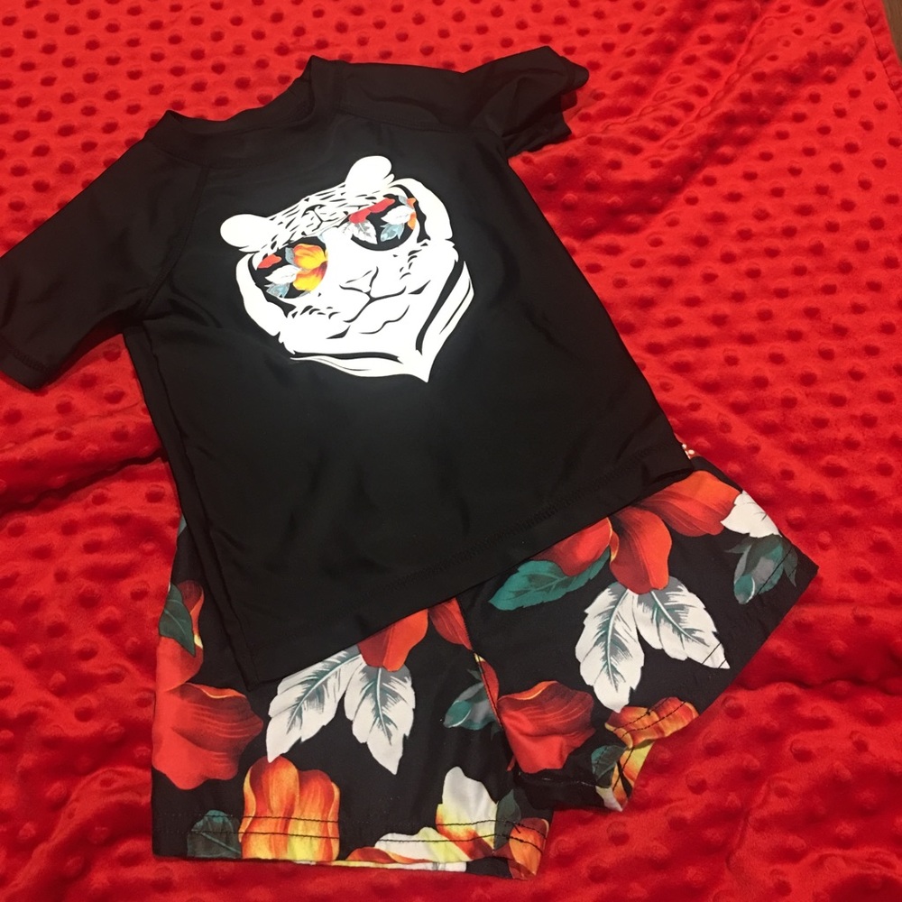 🕶🏊🏼Swim trunks & SPF swim shirt🏊🏼🕶