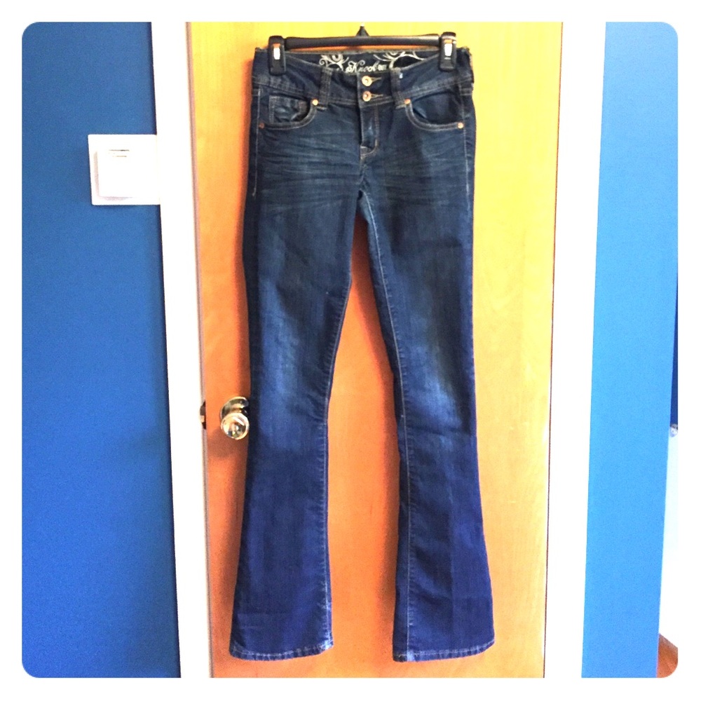 DONATED Skinny boot jeans