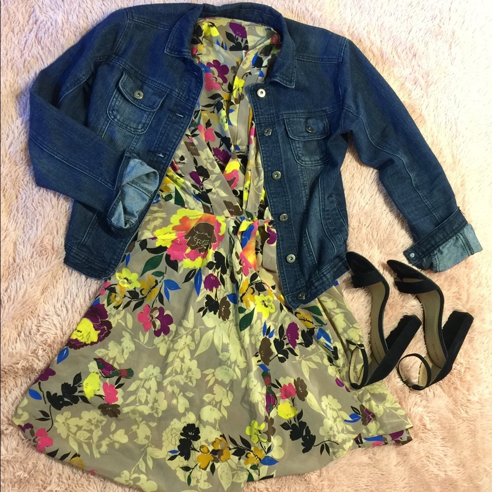 Silk Wrap Dress