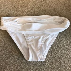 Victoria Secret Ruched Swim Bottom, XS