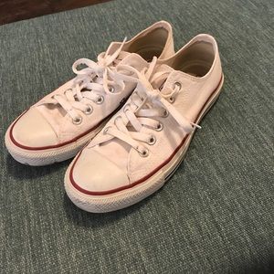 Converse all star low tops