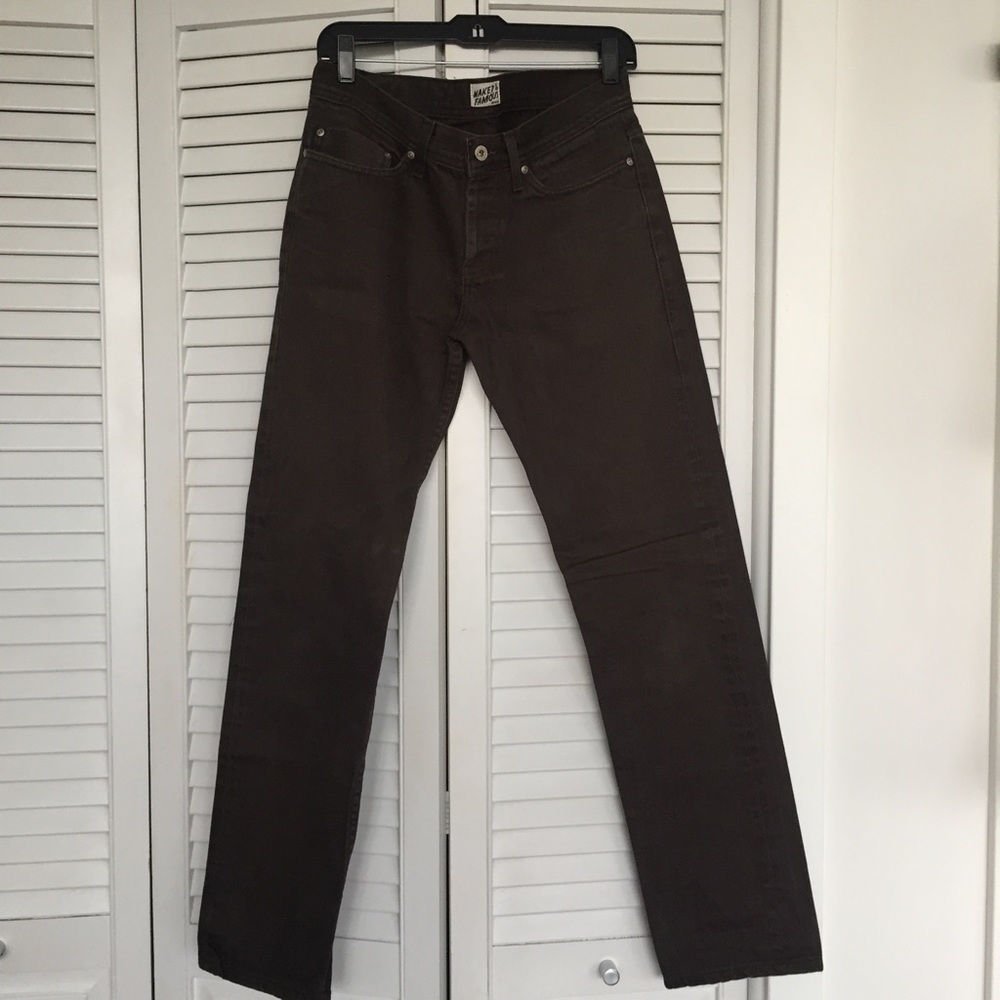 Naked & Famous  Weird Guy Selvedge Chino