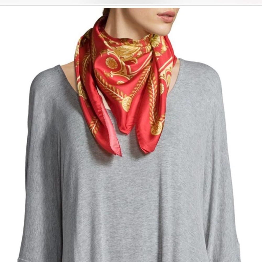 Versace silk scarf