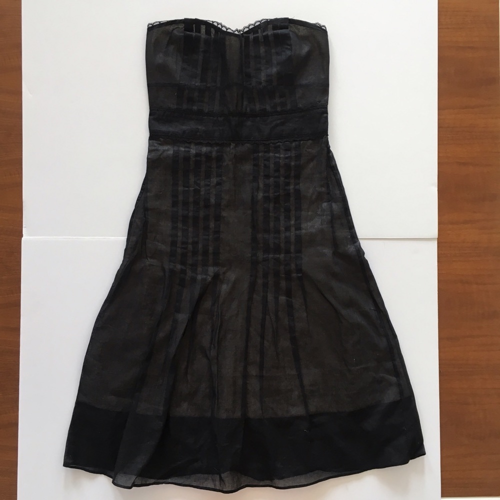 SOLD Anthropologie Fine Lines Dress by Odille Sz 0 - Picture 3 of 7