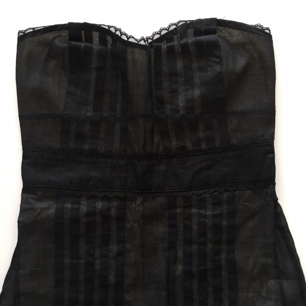 SOLD Anthropologie Fine Lines Dress by Odille Sz 0 - Picture 5 of 7