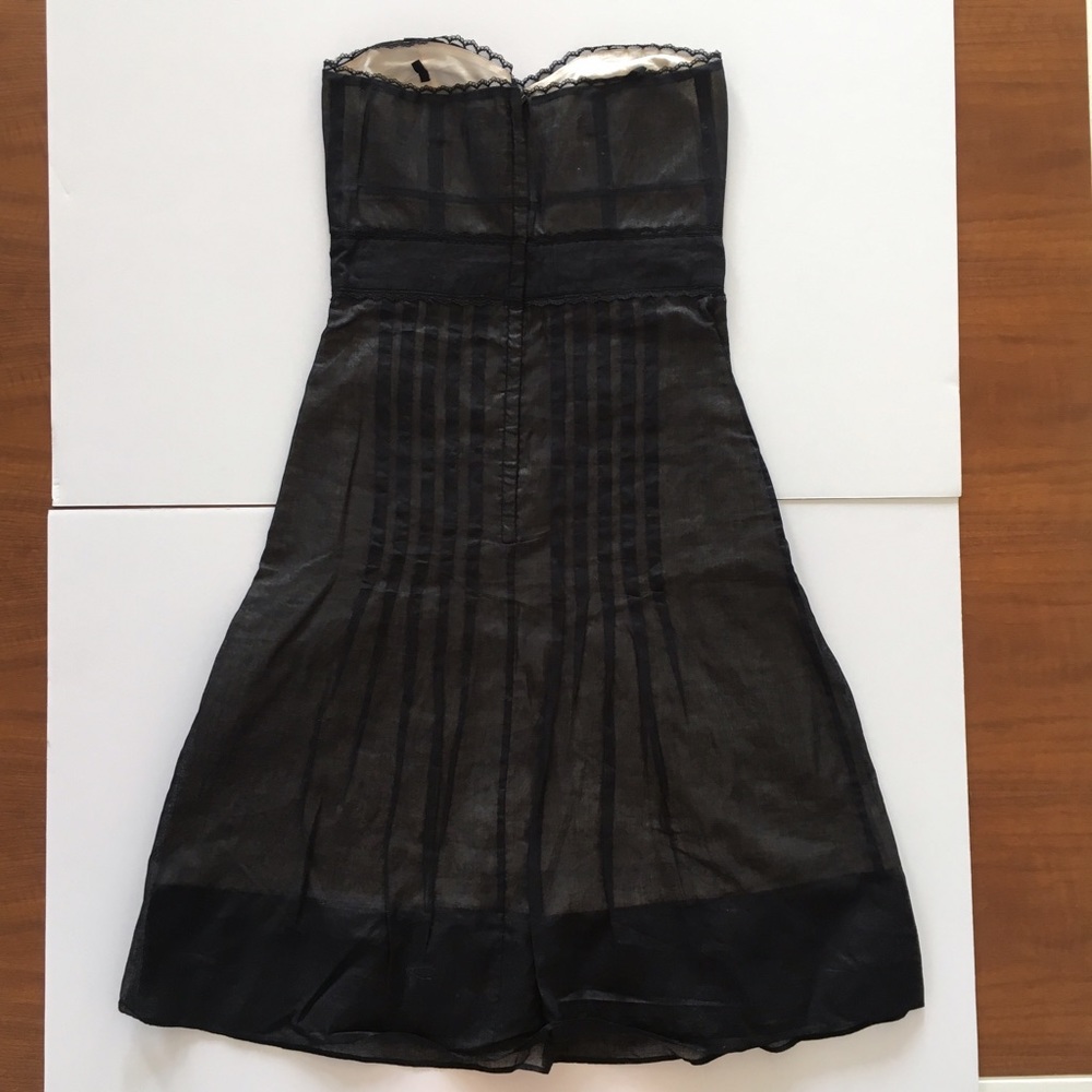 SOLD Anthropologie Fine Lines Dress by Odille Sz 0 - Picture 4 of 7