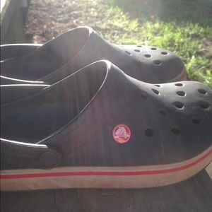 Cute crocs red white and blue🇺🇸