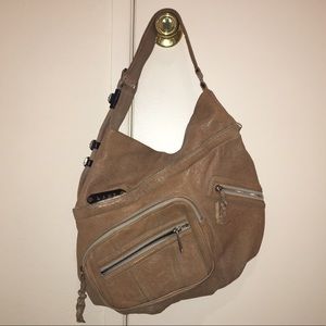 L.A.M.B. By Gwen Stefani Leather Hobo Handbag